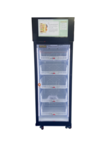 Distributeur automatique intelligent de boissons au lait, bière, salades, pour salle de sport, banque, bureau et école, avec carte de crédit Nayax