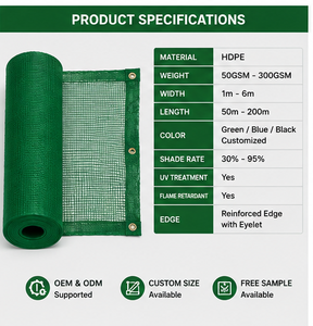Rete di Sicurezza Industriale per Edilizia con Bordo Rinforzato per Protezione Anticaduta in Edifici Alti - Product Image 3