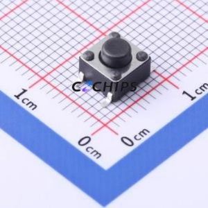 TSD003A05026B Tactile Switch SMD-4P,6x6mm Switch Round Button Vertical Mount 6mm 6mm - Product Image 1