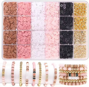 Kit de Fabricación de Pulseras para Niñas 2026, Manualidades DIY con Cuentas de Arcilla Polimérica y Cuentas para Hacer Joyas, Juguete de Fabricación de Joyas - Product Image 5