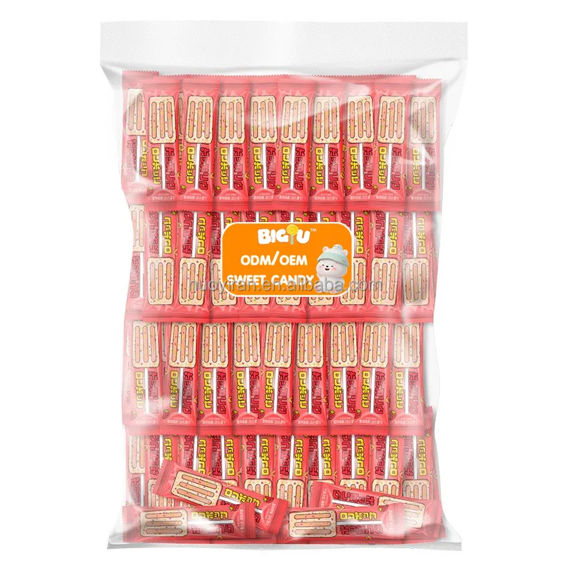 Offre Spéciale direct d'usine marque privée personnalisée bonbons gommeux saveur de yaourt bonbons mous bâton lait fruité bonbons gommeux