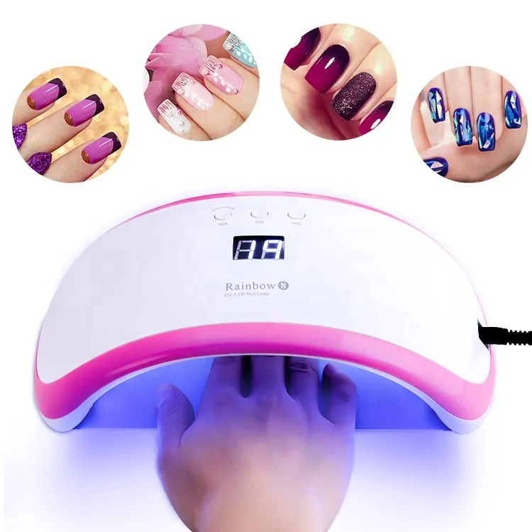 36W 21Pcs Uv/Led Kraal Nagel Benodigdheden Uv Pro Lamp Nail Apparatuur Nagel Lamp Voor Gel Polish droger