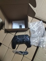 Controlador con cable con motor de vibración y botón Turbo - Diseño ergonómico para juegos de PC