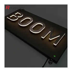 홈 스토어 led 조명 문자 백라이트 기호에 대한 비즈니스 야외 밝은 오픈 광고 보드 표지판