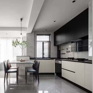 Home Simple Design Full Home Furniture Complete Kitchen Furniture High Glossy Decorate Cabinet <b>Cupboard</b> - Product Image 5