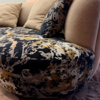 Housse de canapé élastique en velours français avec ensemble de meubles de salon, design moderne unique, durable et écologique pour salon/villa