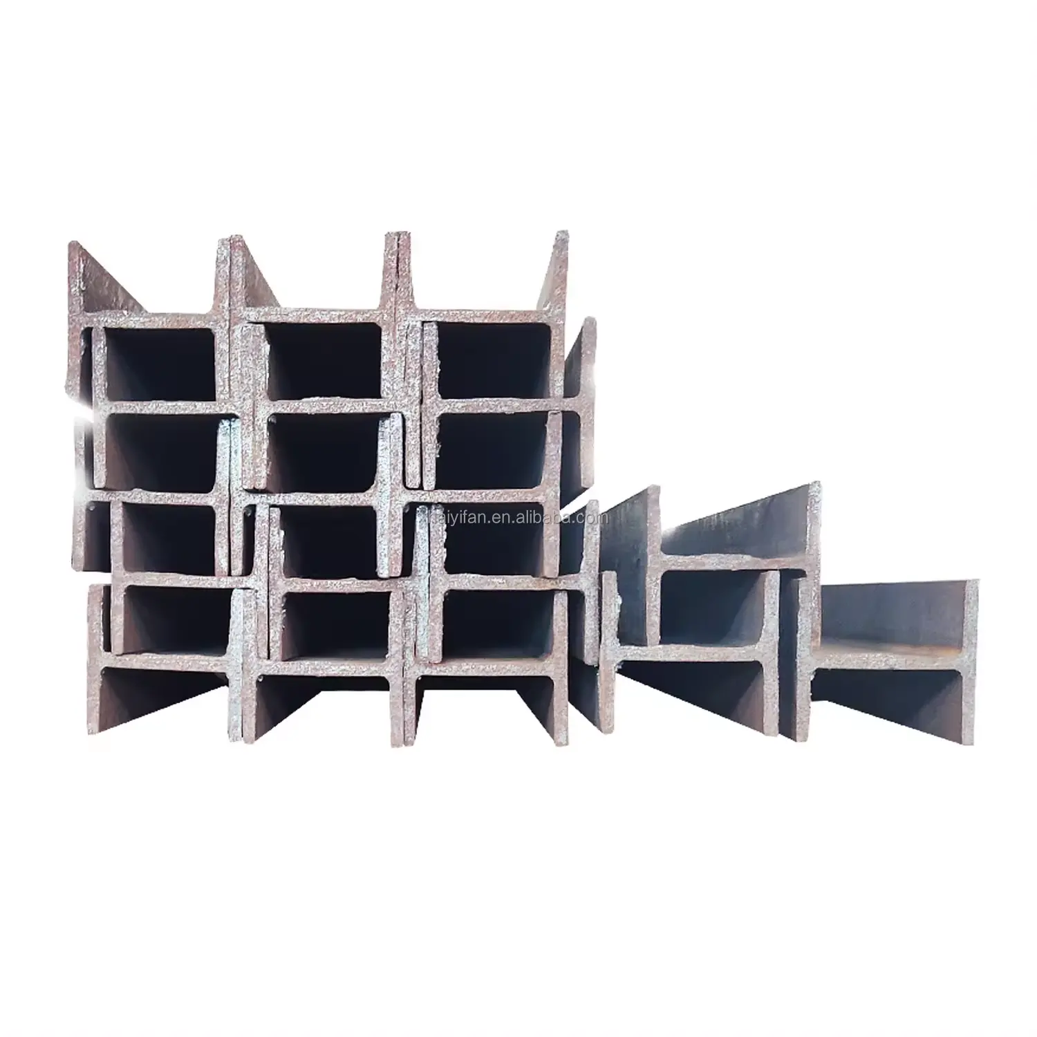 Harga rendah pabrik baja struktural harga Per Ton H Beam I balok besi Hot Rolled baja karbon galvanis h-beam