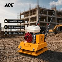 Compacteur à plaques vibrant C-77 de 77 kg pour le compactage du sol