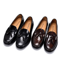 Sepatu Kulit Asli Pria Xuanhui Model Baru Gaya Inggris Berkualitas Tinggi Kasual Bisnis Klasik untuk Acara Formal