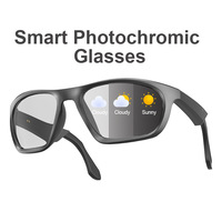 Lunettes de traduction intelligentes avec assistant vocal pour plus de 200 langues, enregistrement de réunions, bras réglables, contrôle par application, écouteurs 6.0