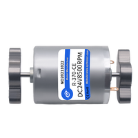 Ventes Flash XYT R-370 Mini Vibrateur Électrique Haute Vitesse Personnalisé 3500-8500 RPM Moteur CC Masseur avec Options de Vitesse 6V 12V 24V