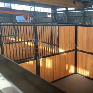 3.6米便携式镀锌钢马档谷仓马马厩马设备马厩预制竹马厩 - Product Image 2