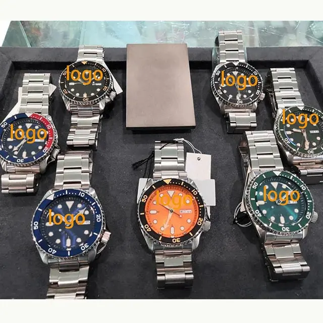 Nouveau décontracté Seik SRPD53K1 Sport montres pour hommes pointeur lumineux bande en acier inoxydable montre-bracelet étanche Quartz montres pour hommes