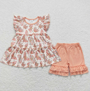 ชุดเสื้อกั๊กแขนกุดมีกระเป๋าสำหรับแม่และลูกสาว ผ้าฝ้ายลายสแกลลอป - Product Image 5