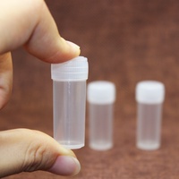 Mini flacons vides de 5 ml, petits pots en plastique pour médicaments, pilules, liquides, poudres, capsules, échantillons, 5 g