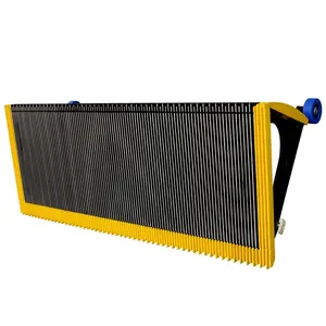 468549 1000MM Escalator Aluminium Alloy Black Step with Yellow Plastic Demarcation