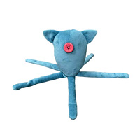 Nouveau produit transfrontalier : Coraline Squid, une peluche en coton PP, est une poupée périférique de type poulpe fantôme.