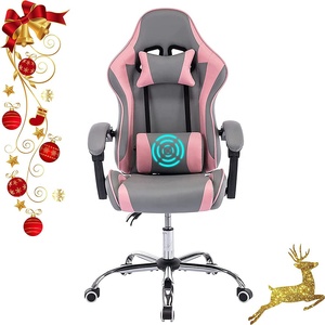 Silla de Juego Ergonómica con Logotipo Bordado y Envío Gratuito 2024, Silla de Oficina, Silla para Transmisión en Vivo de Deportes Electrónicos para Chicas - Product Image 3