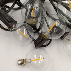 Bán nóng ngoài trời <span class=keywords><strong>led</strong></span> ánh sáng chuỗi 25ft G40 E12 cho patio sạn holiday tiên Garden Home Wedding Giáng Sinh - Product Image 2