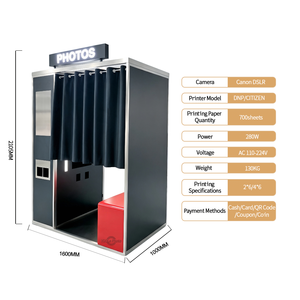 YiXiLe Photomaton pour Mariages, Fêtes, Magazines, Journaux, Souvenirs, Porte-clés, Événements – Machine Instantanée <span class=keywords><strong>en</strong></span> Libre-Service pour Prendre <span class=keywords><strong>des</strong></span> <span class=keywords><strong>Photos</strong></span> - Product Image 4