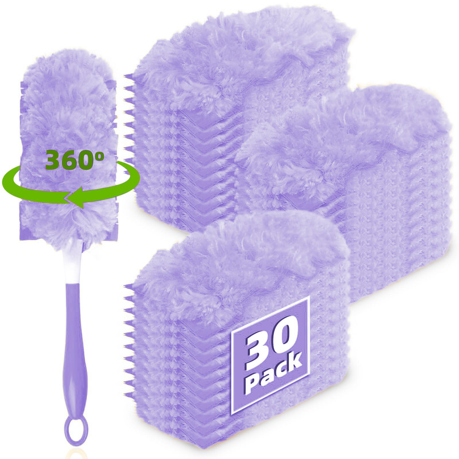 Tête de remplacement violette (pièce unique en vrac)