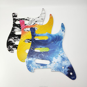 HIVE 11-gaats elektrische gitaar frontplaat Gitaarpaneel Uniek bedrukt grafisch slagplaatje voor ST elektrische gitaar - Product Image 6