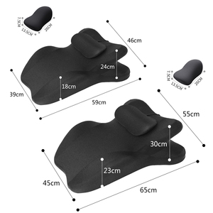 Gối ngủ hình mông người đôi, chất liệu mút hoạt tính, giảm stress, chống ngáy, hỗ trợ lưng khi đọc sách - Product Image 2