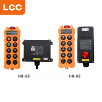 HB-2S HB-4S IP67 4 grue à vitesse unique système industriel 24 volts commutateur de télécommande sans fil