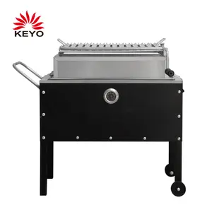 KEYO Wholesales mr Galvanizado Para Comida Cerdos Levante Argentina Parrilla De Carbon Asado BBQ Grills Caja China