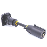 Adaptateur de câblage automobile ODM 7P à branchement direct en usine, prise latérale de véhicule ronde à 7 voies vers prise de remorque ronde à 7 broches