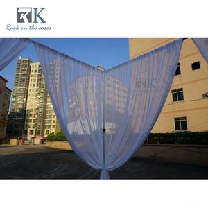 Supports de tringles en aluminium à installation rapide pour rideaux en voile de soie - Product Image 5