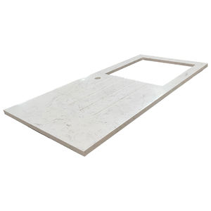 REGNO UNITO stile Piani <span class=keywords><strong>di</strong></span> <span class=keywords><strong>Lavoro</strong></span> Da <span class=keywords><strong>Cucina</strong></span> In Pietra <span class=keywords><strong>di</strong></span> Quarzo <span class=keywords><strong>Bianco</strong></span> <span class=keywords><strong>di</strong></span> Carrara - Product Image 5