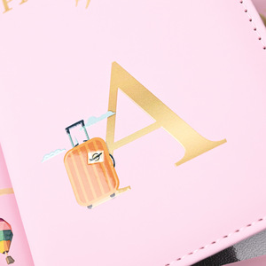 Porte-<span class=keywords><strong>passeport</strong></span> en cuir Pu multicolore résistant à l'eau pour porte-cartes de voyage porte-<span class=keywords><strong>passeport</strong></span> mince couverture pour dame et gentleman - Product Image 6