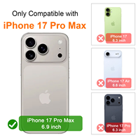 Coque de téléphone à cadre métallique ultra mince avec compatibilité de charge magnétique sans fil, minimaliste antichoc pour iPhone 17 Pro