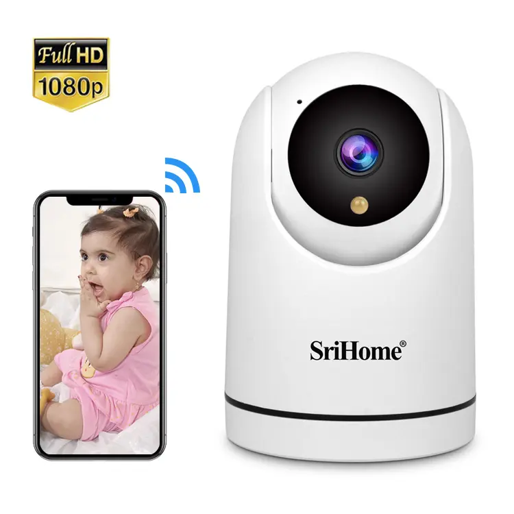 2022 New Style Affordable night Version Wifi Home Baby Monitor Indoor 2 Megapixel HD Ip Security Camera System