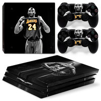 Autocollant de protection intégrale multicolore pour console de jeu PS4 Pro, autocollants en vinyle pour console PS4 Pro et 2 manettes