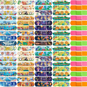 Vendajes de dibujos animados en lata populares para comercio electrónico transfronterizo, varios diseños, vendajes impermeables de dibujos animados bonitos para niños - Product Image 2