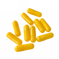 Capsules végétariennes transparentes en HPMC certifiées Halal, colorées sur mesure, taille 000, temps de dissolution 10 minutes