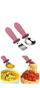 Assiettes divisées en acier inoxydable et silicone avec aspiration en silicone pour bébés tout-petits-Récipient alimentaire durable et écologique sans BPA - Product Image 4
