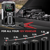 Starter Portabel 5000A dengan Kompresor Udara, Perangkat Starter 12V, Power Bank, Booster Mobil ODM