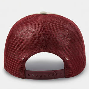 หมวกแก๊ปทรง Trucker แบบ Color-Blocked แต่งตาข่าย สไตล์ลำลองและสปอร์ต ทรงสูง แบบ Unisex เหมาะสำหรับทุกฤดูกาล ปรับขนาดได้ด้านหลัง - Product Image 5