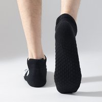 Chaussettes de sport respirantes OEM personnalisées en gros, chaussettes basses athlétiques avec languette épaissie en tissu éponge pour hommes, idéales pour la course et le quotidien