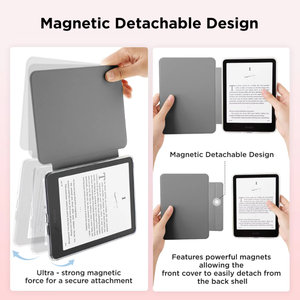 Funda Protectora Magnética Personalizada Tipo Soporte para Tablet <span class=keywords><strong>Kindle</strong></span> de 7 Pulgadas, de Cuero PU, Resistente a Golpes y Polvo, para <span class=keywords><strong>Kindle</strong></span> de 12.ª Generación - Product Image 2