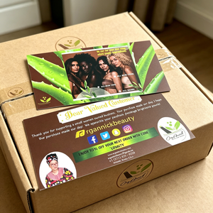 Tarjeta de <span class=keywords><strong>Descuento</strong></span> con Logotipo de Redes Sociales Impresa Personalizada OEM, Tarjeta de Agradecimiento para Empaques de Productos de Belleza - Product Image 5