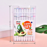 Touchfive — ensemble de stylos marqueurs à l'alcool personnalisés, 12/18/24/36 couleurs, pour dessin artistique et croquis, pour enfants, Portable, lavable, Double tête, vente en gros
