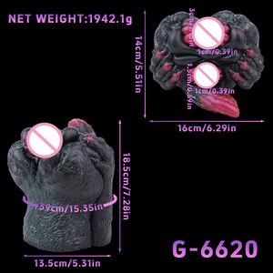 Masturbador de garra de dragón masculino de silicona, masturbador de juguete erótico con forma de pata de Animal de fantasía para adultos - Product Image 6