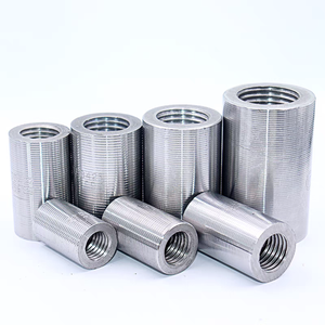 20mm 25mm 28mm 32mm Carbon Steel Zinc Alloy Polished Finish Reinforcement Steel Bar Mechanical Splicing Coupler - Product Image 2