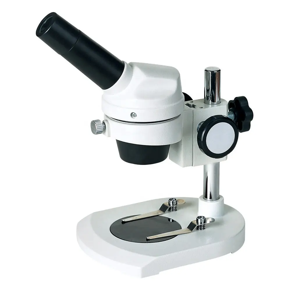 AS-T1単眼教育用学生用ステレオ顕微鏡、固定レンズ2x & メタルボディ