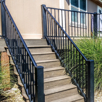 Hochwertige Deck Baluster Aluminium Handläufe Außen geländer Für Outdoor/Indoor Fabrik preis