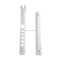 Boîtier de commutateur de ventilateur en plastique ABS personnalisé, couvercles avant et arrière pour Airmate CS35-R18, pièces de rechange